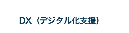DX（デジタル化支援）